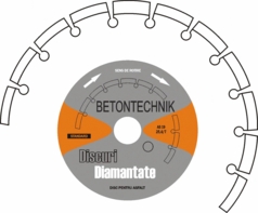 Disc diamantat pentru asfalt-STANDARD-  AS19/350